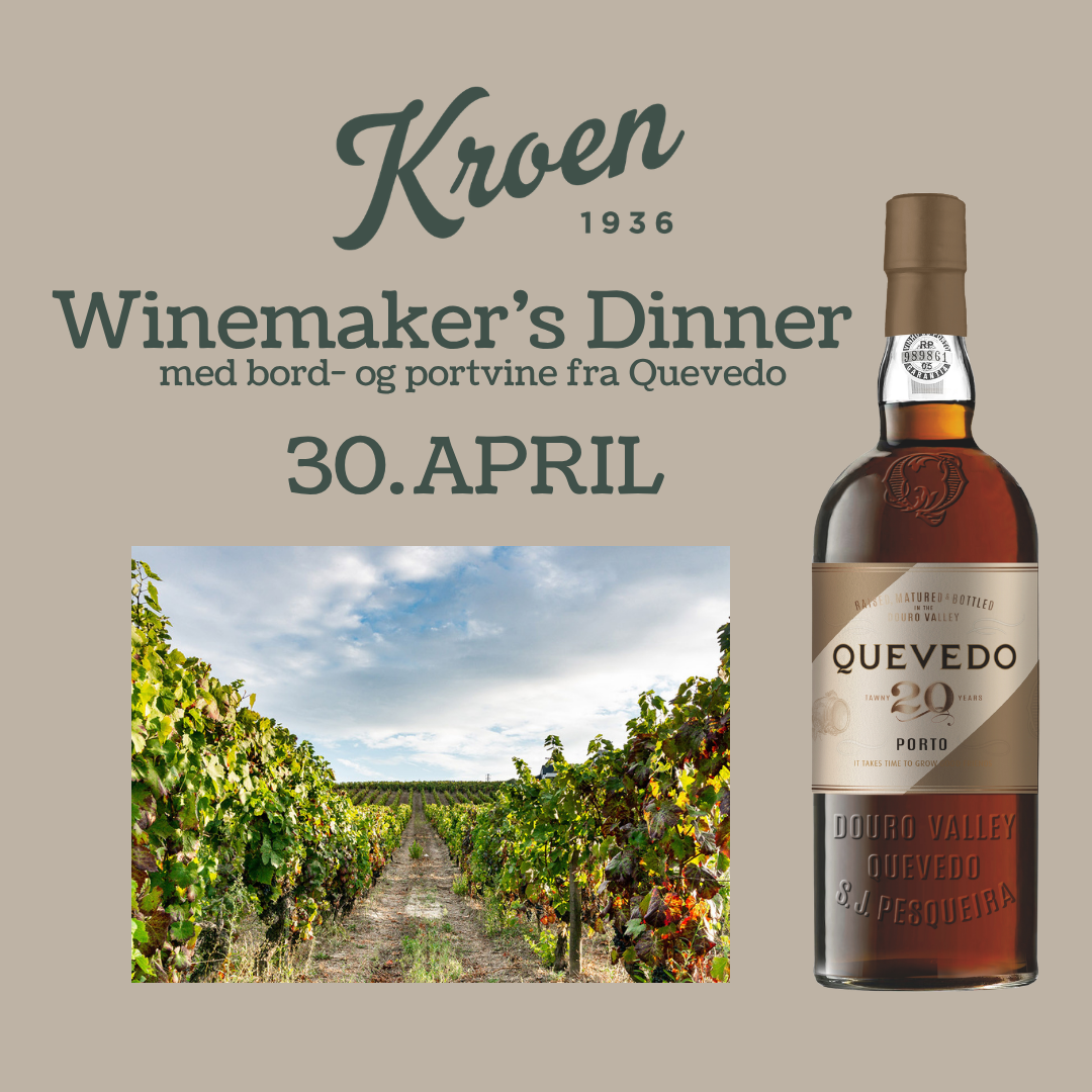 Winemakers dinner m. Quevedo fra Portugal