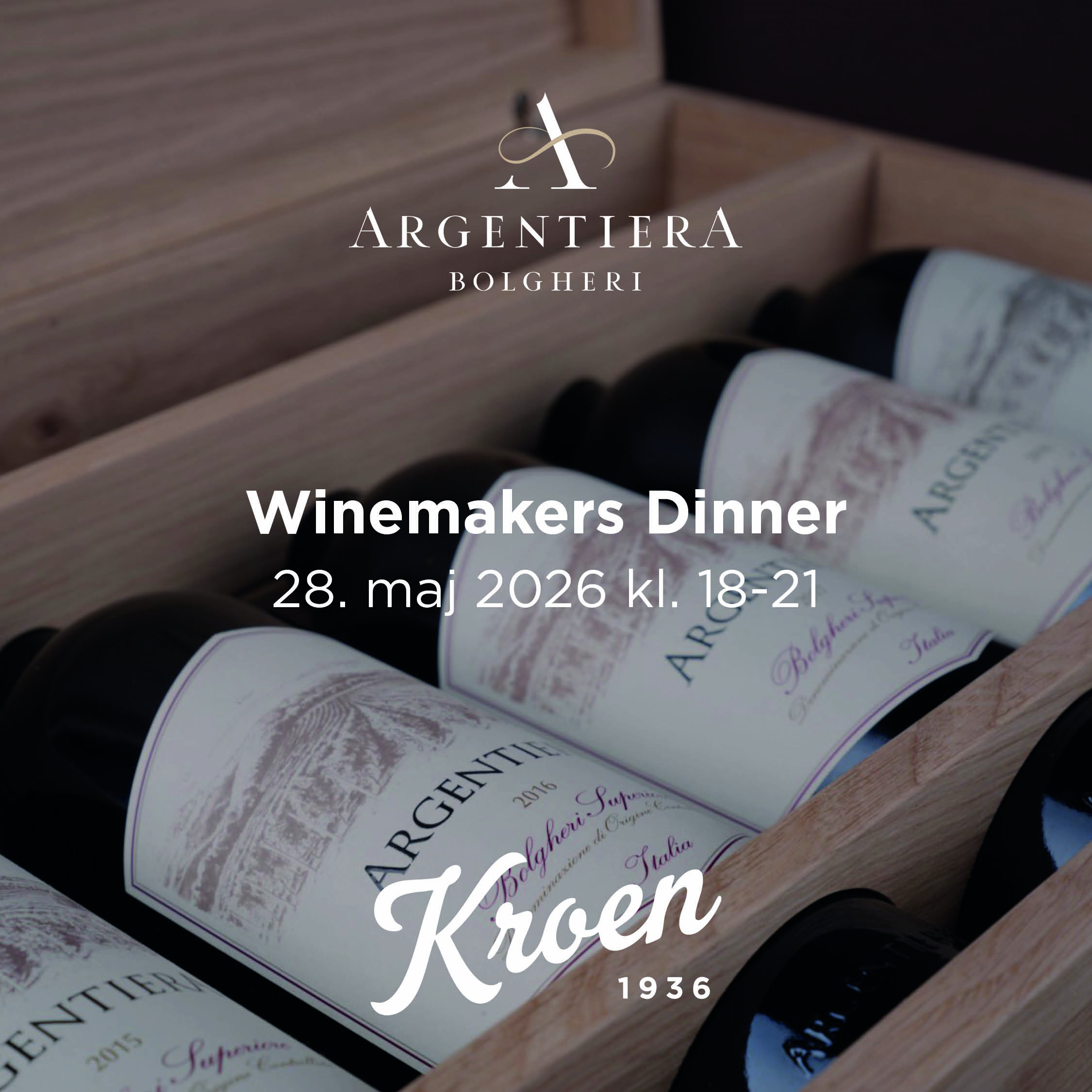 Winemakers Dinner med italienske Argentiera