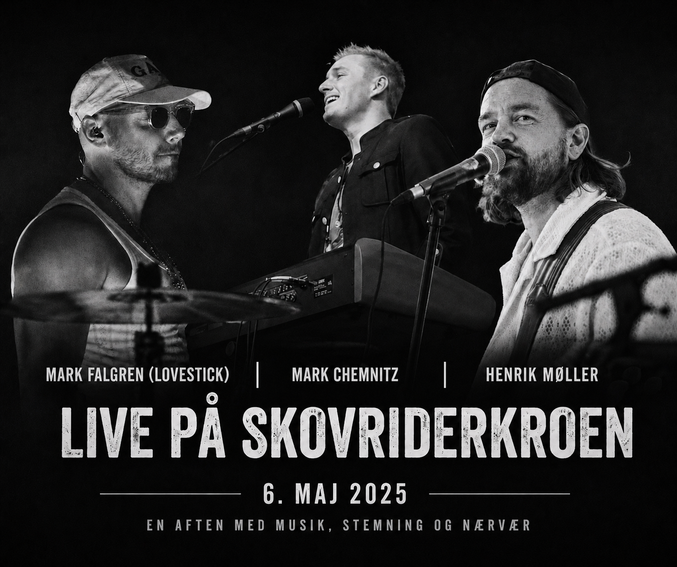 Live på terrassen på Skovriderkroen